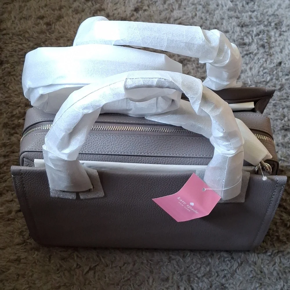 NWT Kate Spade Palmer Drive leather satchel - Picture 6 of 11